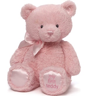 BABY - 15" MY 1ST TEDDY  PINK (6) ENG